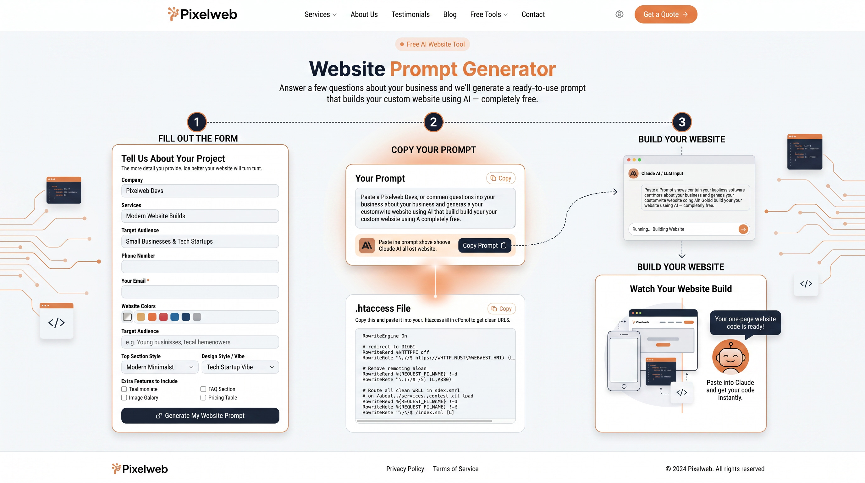 How to Build a Website with AI — For Free (And Actually Get a Good Result)
